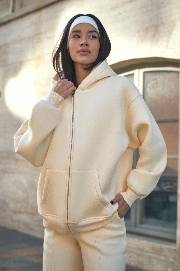 Базове zip-hoodie з флісу - 5